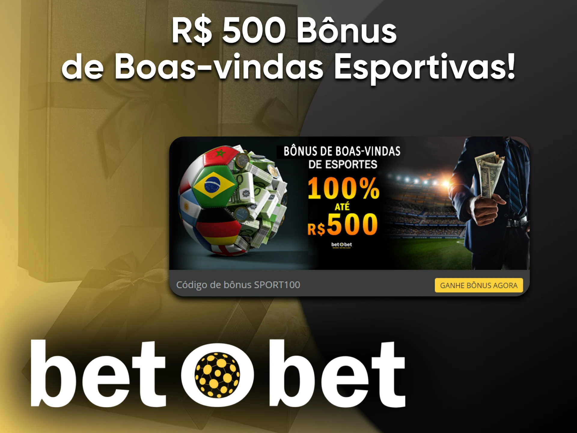 Aposte em esportes e ganhe um bônus do Betbet.