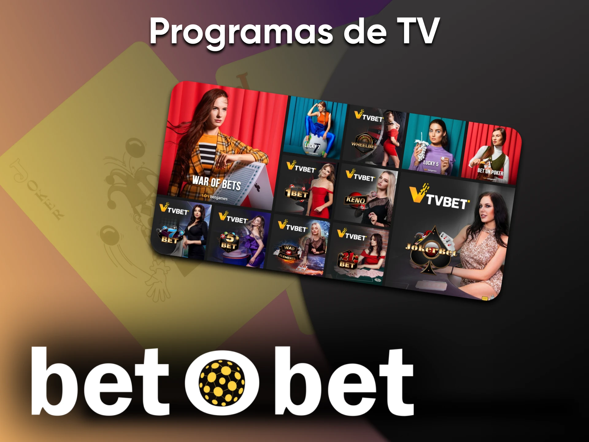 Participe de jogos em programas de TV com Betobet.