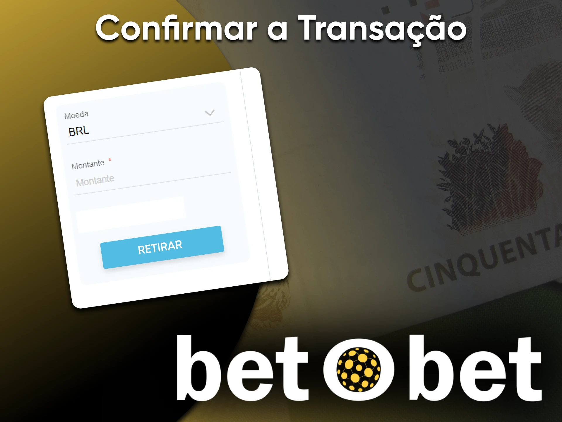 Verifique e confirme seus dados de retirada no Betobet.