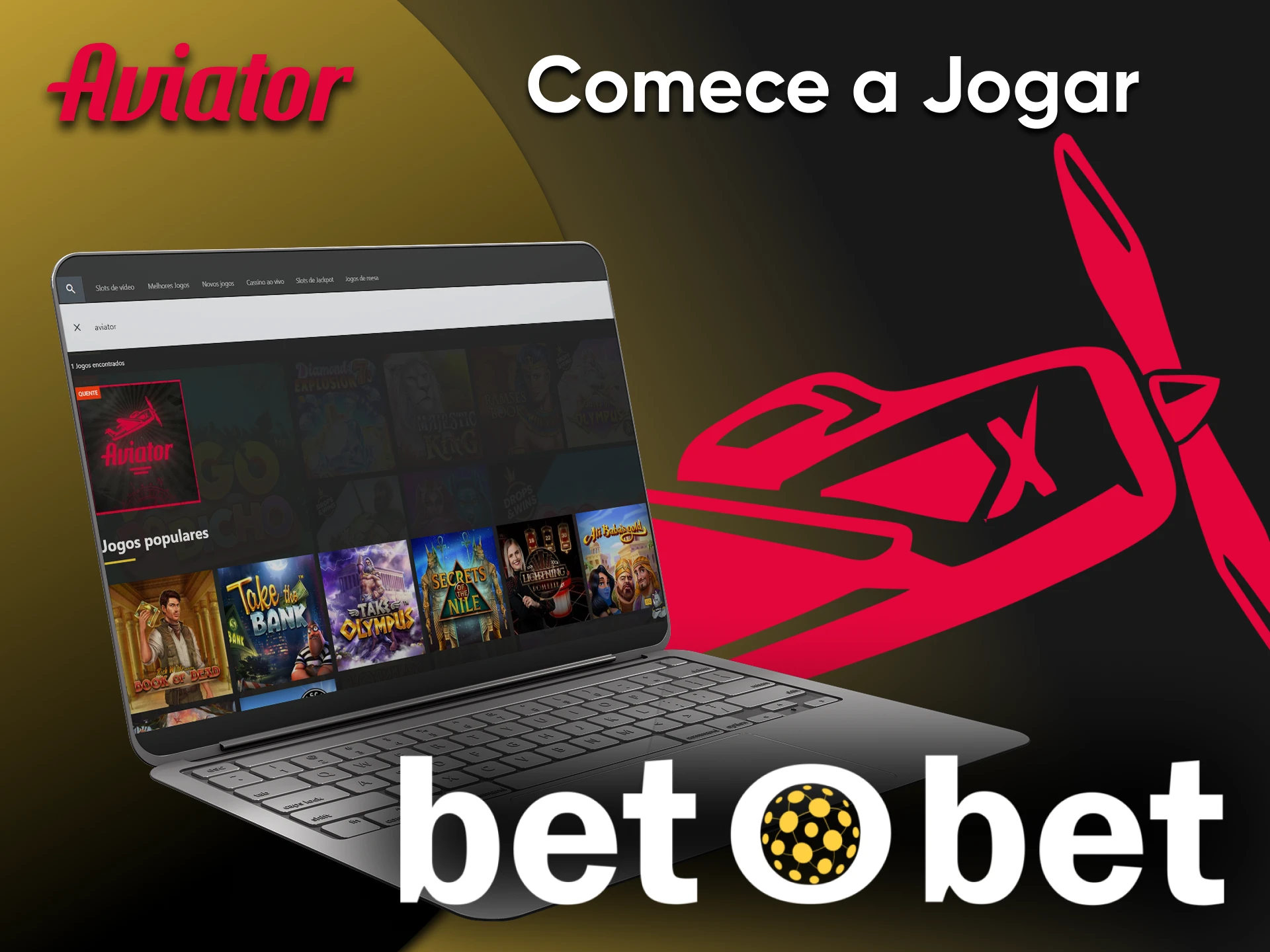 Comece a jogar Avaitor no Betobet.
